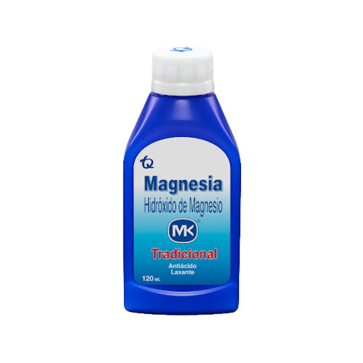 Leche Magnesia Hidróxido de Magnesio MK Frasco x 120 ml
