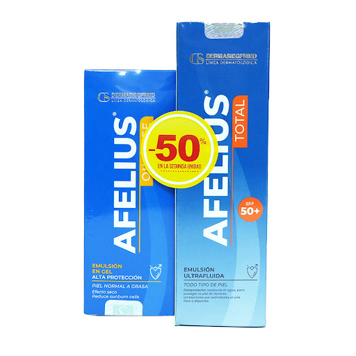 Pack Protector Solar Afelius Oilfree x 60 gr + Afelius Total x 120 ml