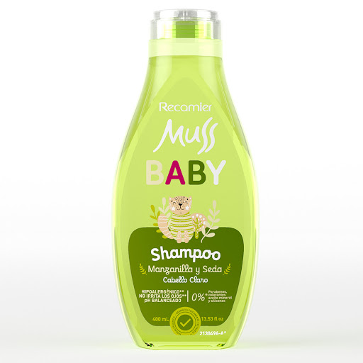 Shampoo Muss Baby   Manzanilla Y Seda x 400 ml