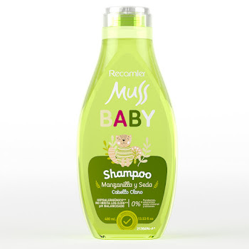 Shampoo Muss Baby   Manzanilla Y Seda x 400 ml  