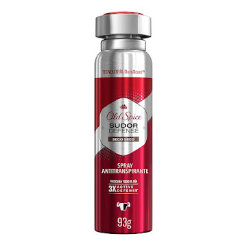 Desodorante Antitranspirante Old Spice Hombre Spray Sudor Defense Seco Botella x 93 gr  