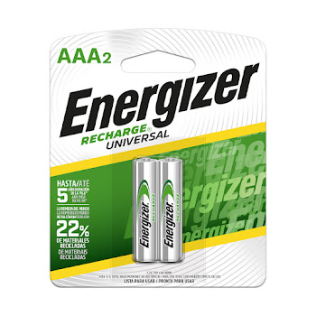 Pila Energizer Recharge 4X AAA2 x 2 und  