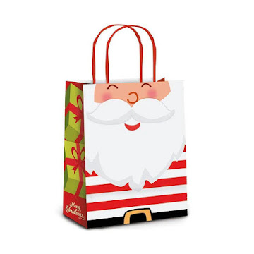 Bolsa De Regalo Feliz Noel Sempertex 32 x 26 cm x 1 und  