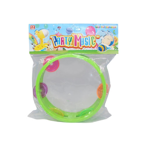 Pandereta Happy Bolsa Plasticos Asociados  x 1 Esta pandereta de colores es ideal para que los niños desarrollen su talento musical, explorando su creatividad mientras tocan y recrean melodías. A través del juego, los pequeños fortalecen su pacien