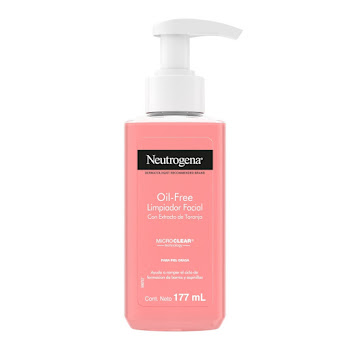 Gel Neutrogena Limpiador Facial Oil Free Clear Wash x 177 ml  