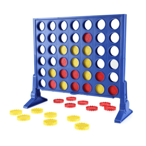 Connect 4 Clasico Hasbro Gaming  x 1 Connect 4 Clásico es un juego de estrategia de dos jugadores donde cada uno intenta alinear cuatro de sus fichas en una fila, ya sea horizontal, vertical o diagonalmente, antes que su oponente.

Carac