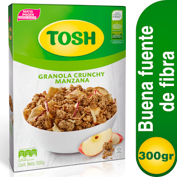 Granola Tosh Manzana x 300 gr  