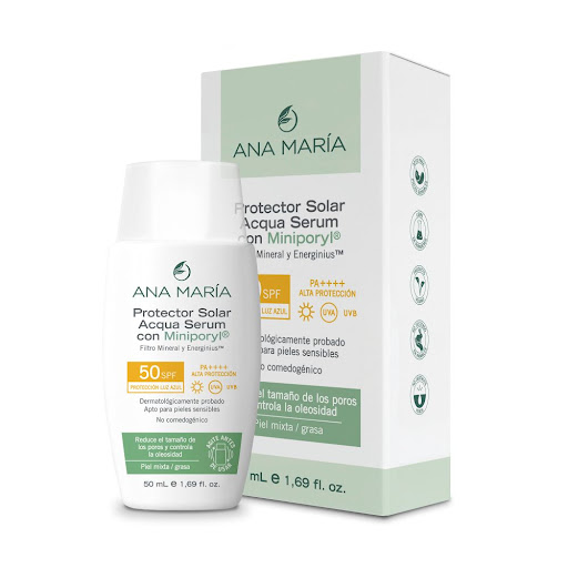 Protector Solar Ana Maria Acqua Serum Miniporyl Caja x 50 ml