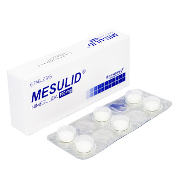 Mesulid Nimesulida 100 mg Caja x 6 Tabletas  