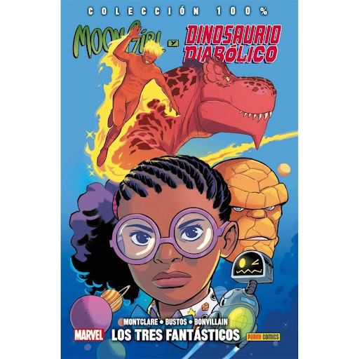 Moon Girl Y Dinosaurio Diabolico: 3 Fantastic Panini Libro x 1.0 Moon Girl y Dinosaurio Diabolico 5: Los Tres Fantasticos   ¡Te presentamos a Los 3 Fantásticos! Estela Plateada llega a la Tierra, avisando de la inminente irrupción de una amenaza cósmica. Sin La Pri