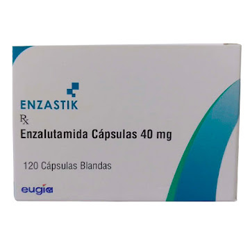 Enzastik Enzalutamida 40mg Eugia Caja x 120 Cápsulas  