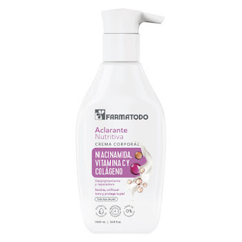 Crema Corporal Farmatodo Aclarante Nutritiva x1000ml  