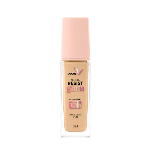 Base Vogue Resist Glam Tono Glamour Frasco x 30 ml