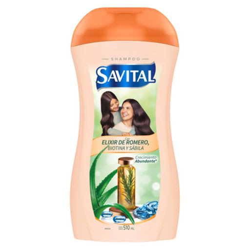 Shampoo Savital Elixir de Romero x 510 ml
