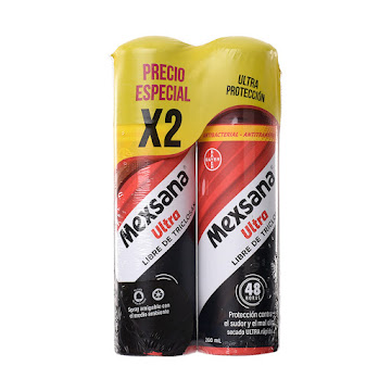 Desodorante para Pies Mexsana Ultra 2 Frascos x 260 ml  