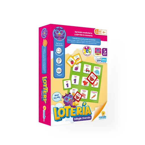 Juegos de Aprendizaje Loteria Diversion Ronda Ronda Caja x 1 Desarrolla tu concentración asociando la mayor  cantidad de imágenes correctas divirtiendote en grande.