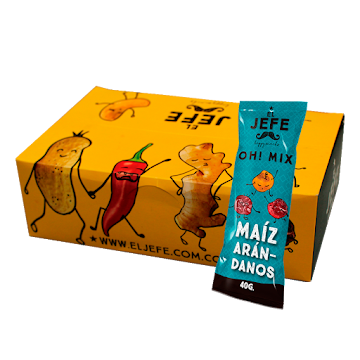 Solo Online Mezcla De Maiz Y   Arandanos - Display 12 Units 