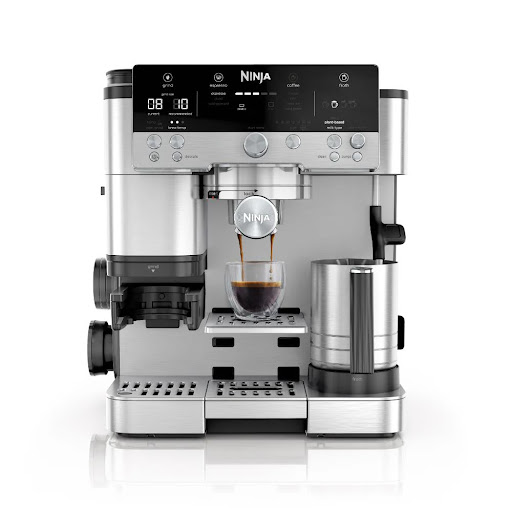 Maquina De Cafe Espresso Ninja Luxe Cafe ES601 Shark Ninja Caja x 1 Eleva tu rutina cafetera con la Ninja Café Premier. Esta innovadora cafetera todo-en-uno está diseñada para transformar tu rutina diaria con una experiencia de café inigualable, combinando diseño sofi