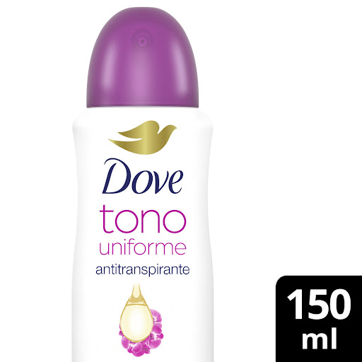 Desodorante Mujer Dove Ap Orquídea Tono Uniforme Aerosol Frasco x 150 ml