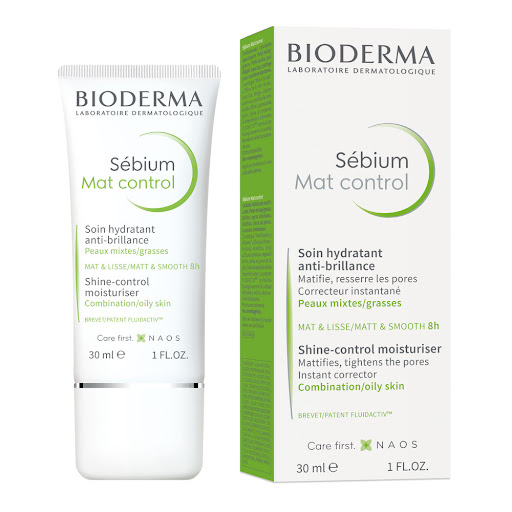 Crema Bioderma Sebium Mat Control-Hidratante Matificante Y Perfeccionador De Tes x 30 ml