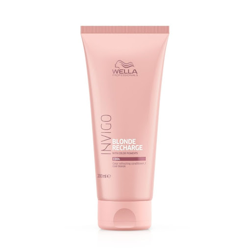 Acondicionador Wella Professionals Cabello Rubio Invigo Blonde Recharge Tubo x 200 ml