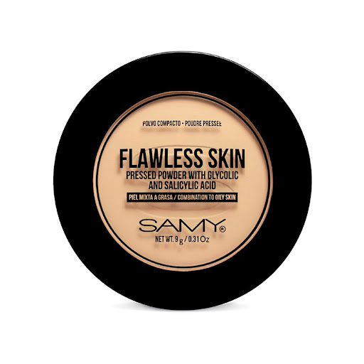 Polvo Compacto Samy Piel Mixta #02 Beige x 9 gr