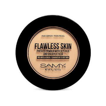 Polvo Compacto Samy Piel Mixta #02 Beige x 9 gr  