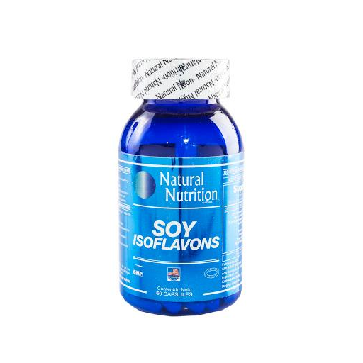 Soy Isoflavons Natural Nutrition Frasco x 60 Cápsulas
