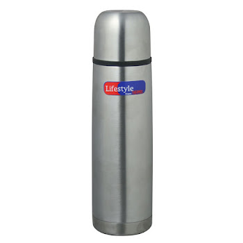 Solo Online Termo Thermos  En Acero   Inoxidable 0.35 Lt Plateado X 1 Unidad 