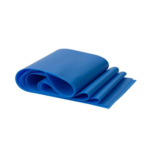 071340 BANDA AZUL SPORT FITNEES X 1 METRO Sport Fitness Individual x 1 METRO Banda elástica de resistencia alta, diseñada para entrenamientos de fuerza, rehabilitación avanzada y estiramientos intensos. Fabricada en látex elástico para mayor durabilidad y rendimiento en ejerci