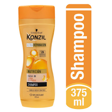 Shampoo Konzil Ultra Reparación Nutrición x 375 ml  