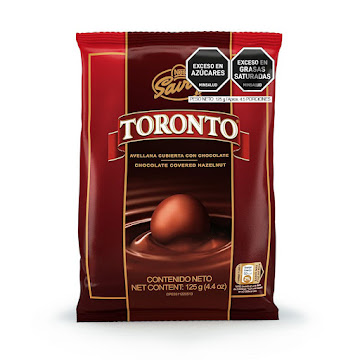Chocolates Toronto Savoy   Bolsa x 125 gr 