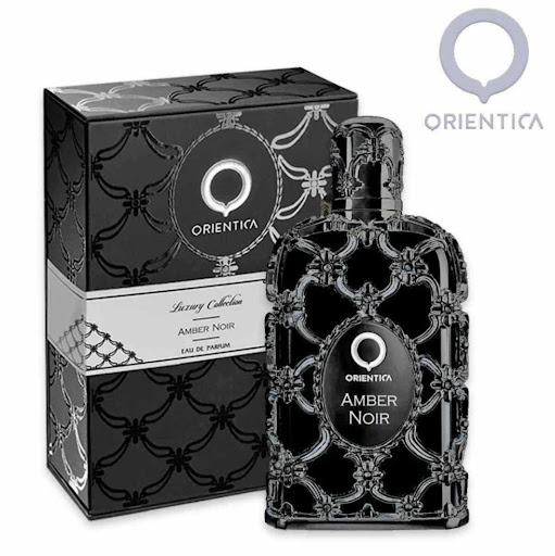 ORIENTICA LUXURY COLLECTION AMBER NOIR EDP 80ML ORIENTICA  ORIENTICA LUXURY COLLECTION AMBER NOIR EDP 80ML x 80 ML Amber Noir de Orientica Premium es una fragancia de la familia olfativa Oriental Amaderada para Hombres y Mujeres. Esta fragrancia es nueva. Amber Noir se lanzó en 2023. Las Notas de Salida son zanaho