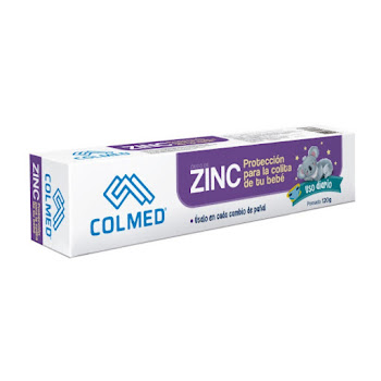 Crema Antipanalitis Colmed Oxido De Zinc Tubo x 120 gr  