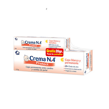 Crema N°4 Protect x 110 gr + Crema N°4 Protect x 20 gr undefined