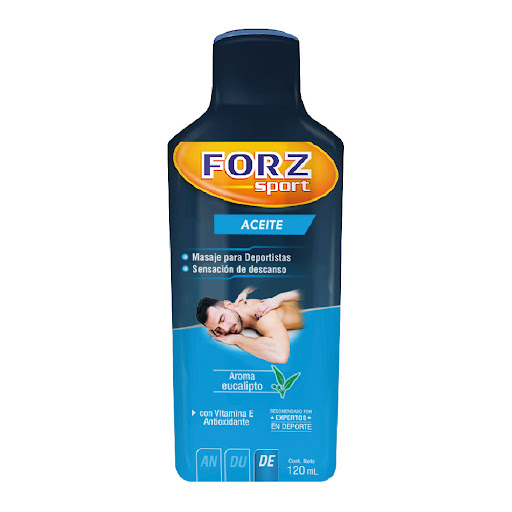 Forz Sport Aceite Relajante Aromaterapia con Eucalipto Frasco x 120 ml