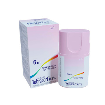 Tobracort Tobramicina + Dexametasona 0.3%/0.1% Procaps Suspensión Oftálmica Frasco x 6 ml  