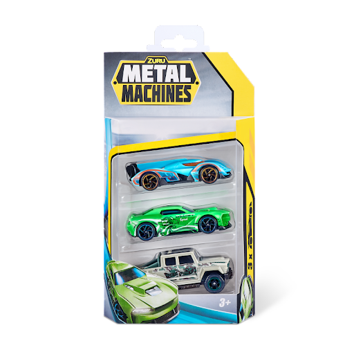 Set Carros Juguete Metal Machine x 3 und