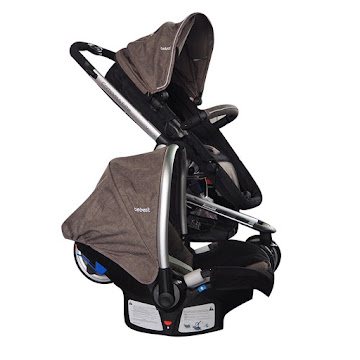 Solo Online Coche Con Portabebe   Bebesit Compass Elite Color Cafe Beige X 1 Unidad 