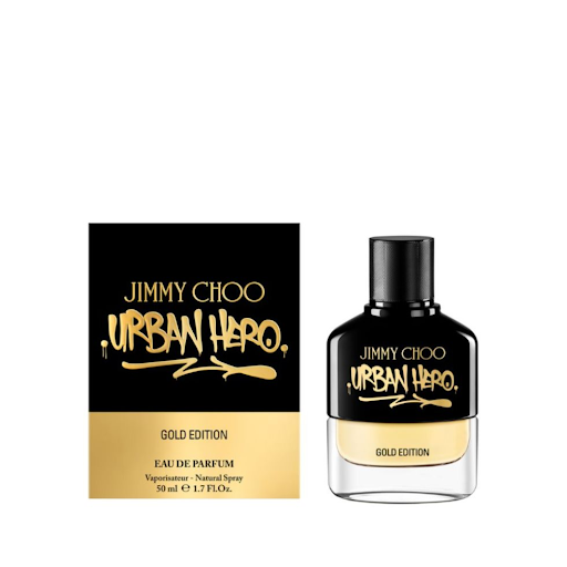 URBAN HERO GOLD EDP 50 ML Natural Spray JIMMY CHOO CAJA x 1 