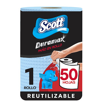 Toallas Para Cocina   Duramax Reutilizable x 1 Rollo  