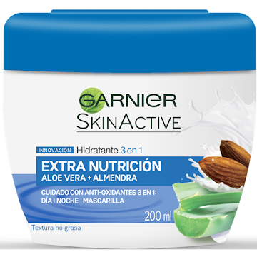 Crema Facial Garnier Big Jar Extra Nutrición x 200 ml  