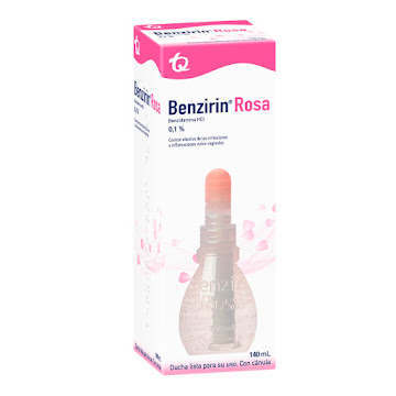 Benzirin Rosa Bencidamina HCI 0.1% Tecnoquímicas Frasco x 140 ml  