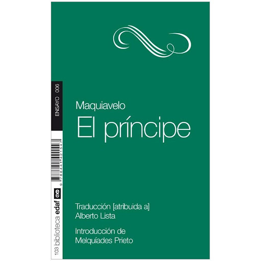 El Príncipe. Maquiavelo Edaf Libro x 1.0 EL PRINCIPE  Este breve tratado de doctrina política, escrito por Niccolò di Bernardo dei Machiavelli (Maquiavelo) en 1513, mientras sufría prisión acusado de conspirar contra los Medici, es la refere