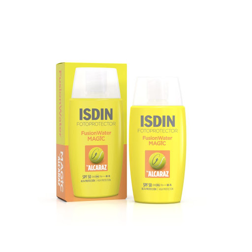 Fotoprotector Facial Isdin Fusion Water Magic By Alcaraz Spf 50 Frasco x 50 ml