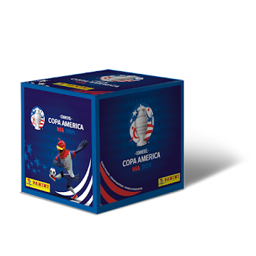 Caja Láminas Album   Panini Copa América 2024 x 50 und 