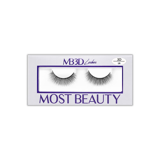 Pestañas Postizas Most Beauty Natural 3D16 x 1 Par