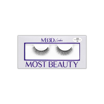 Pestañas Postizas Most Beauty Natural 3D16 x 1 Par  