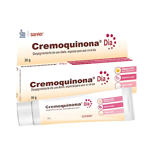 Crema Cremoquinona Día Sanfer Tubo x 30 gr