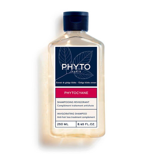 Shampoo Phytocyane Revitalizante Mujer 250 ml PHYTO 250 ml x 1 El Shampoo PHYTOCYANE es ideal para preparar el cuero cabelludo antes de un tratamiento anticaída. Limpia con total suavidad y devuelve la vitalidad y el volumen natural al cabello. El cabello mejora 